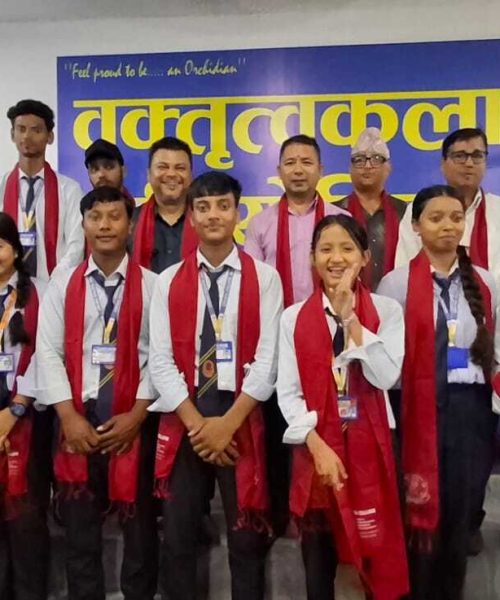वक्तृत्वमा मोबाइलदेखि जलवायु न्यायसम्म विद्यार्थीका तर्क